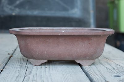 Rounded rectangle pot